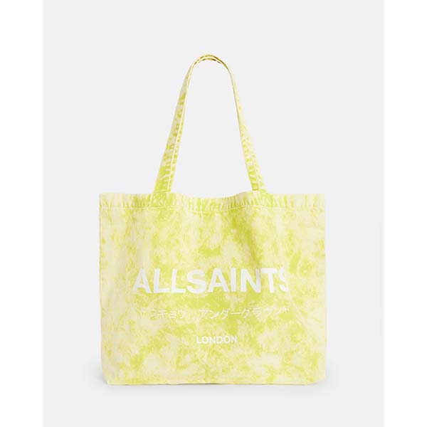 Allsaints Australia Mens Underground Acid Tote Bag Citrus Green AU53-867
